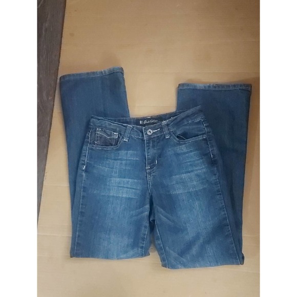 Salt Works New York City Medium Rise Denim Bootcut Jeans 4P Classic Casual Boho - Picture 1 of 12